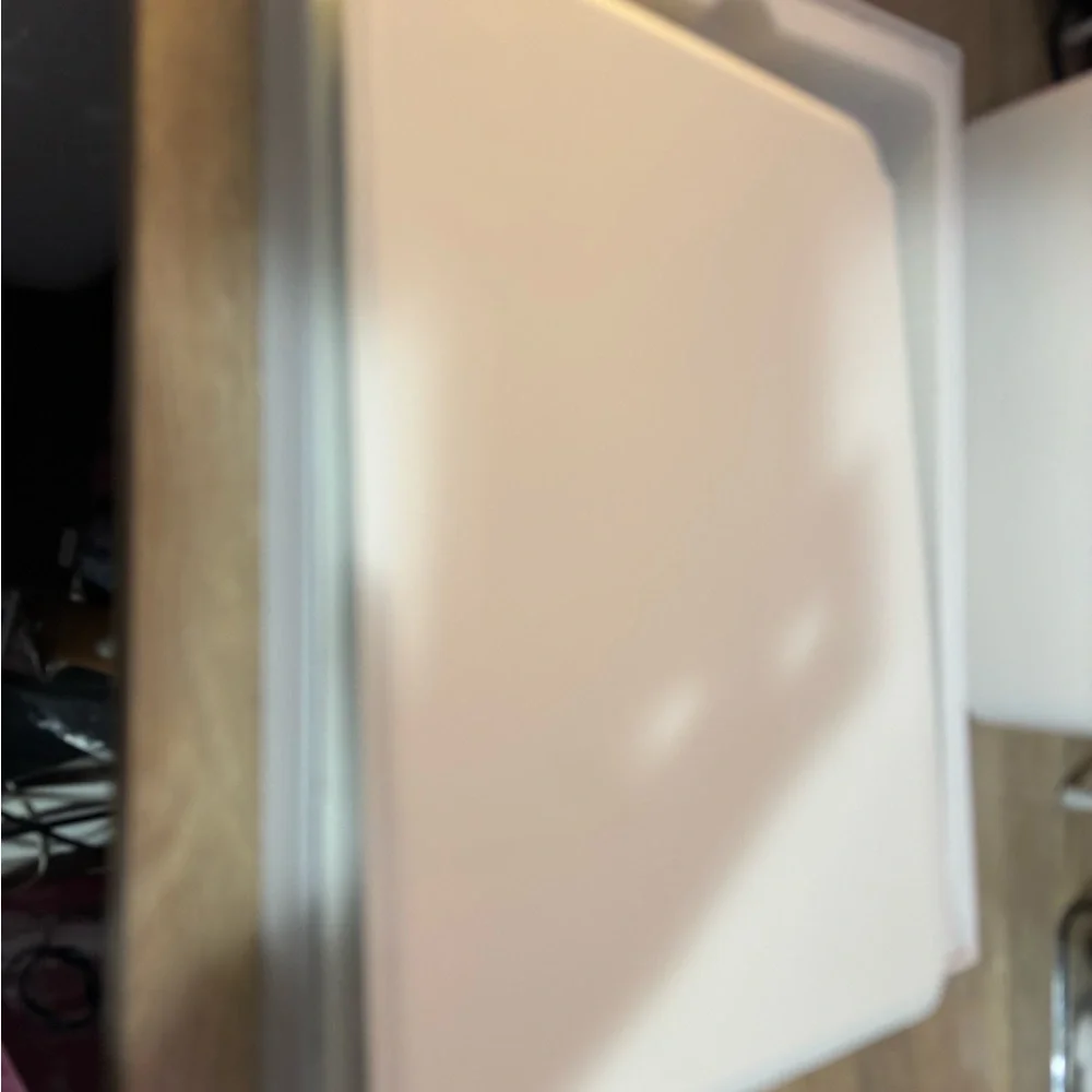 White Textured Laptop Case